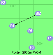 Route >2060m  WOM