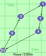 Route >5360m